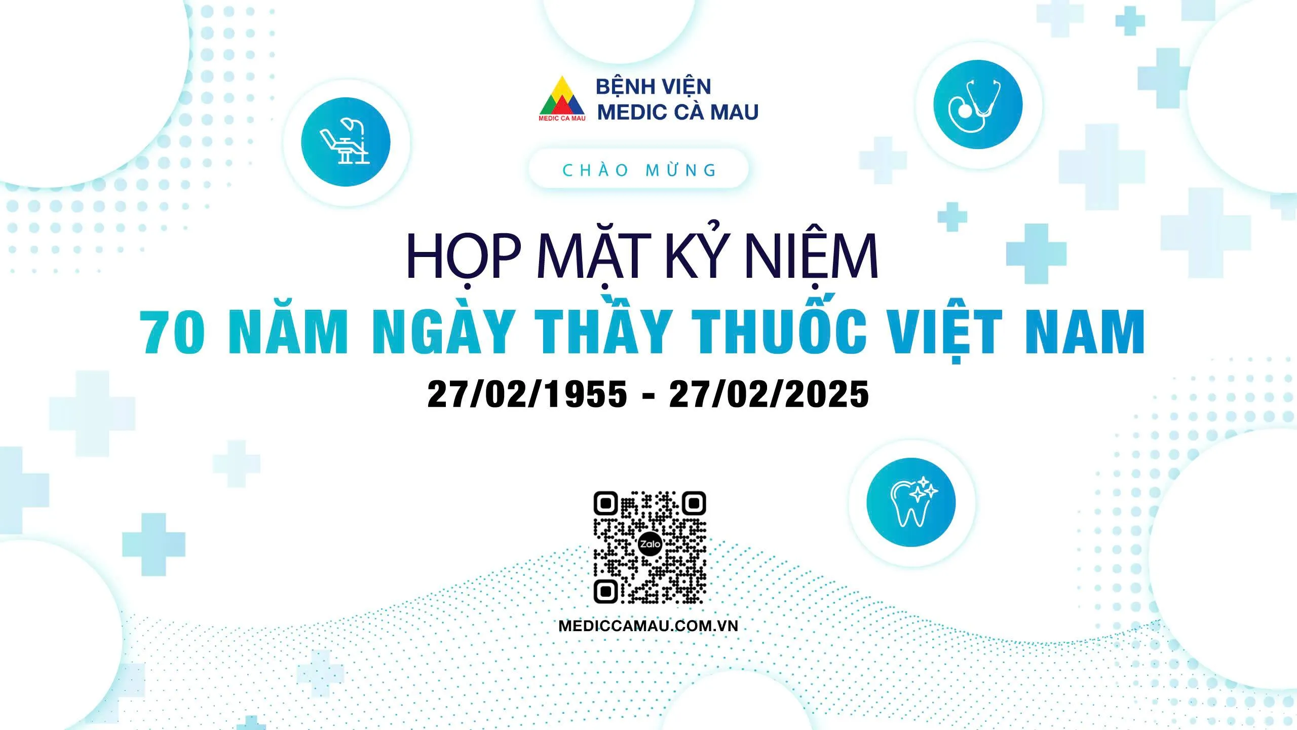 Bệnh viện MEDIC Cà Mau họp mặt kỷ niệm 70 năm ngày thầy thuốc Việt Nam